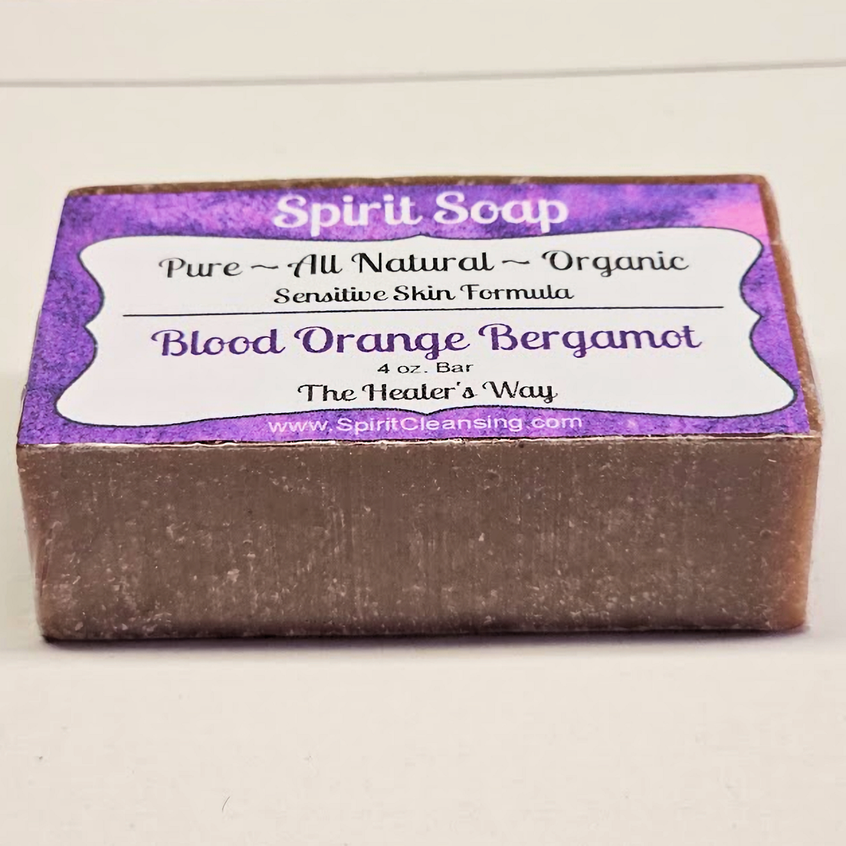 Organic Bar Soap- Blood Orange Bergamot