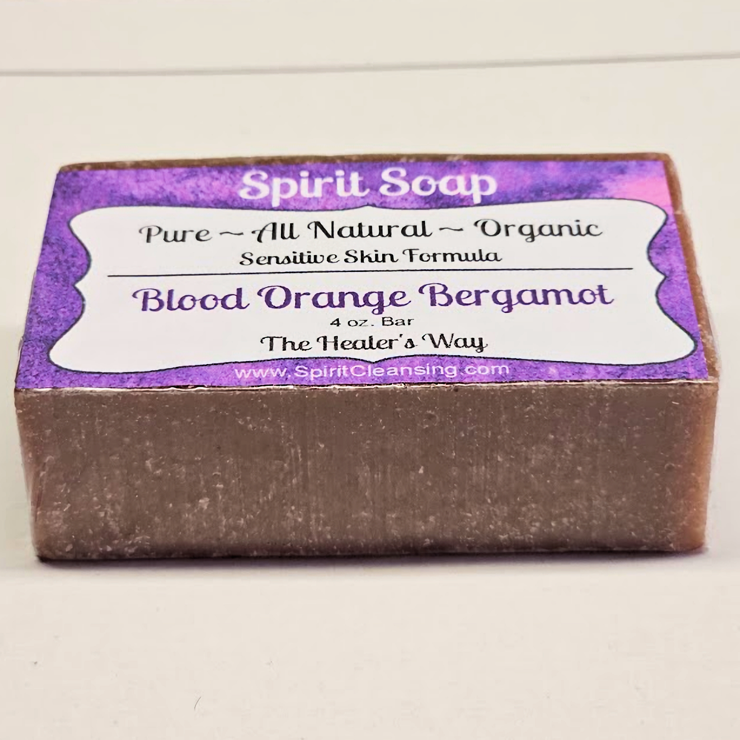 Organic Bar Soap- Blood Orange Bergamot