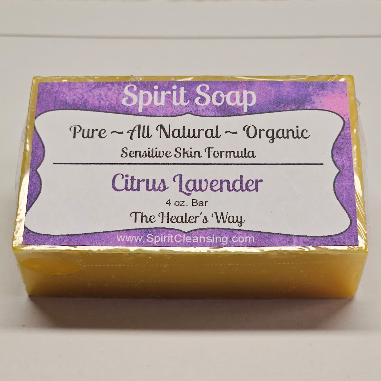 Organic Bar Soap- Citrus Lavender