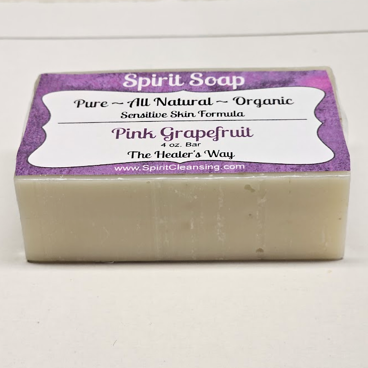 Organic Bar Soap- Pink Grapefruit
