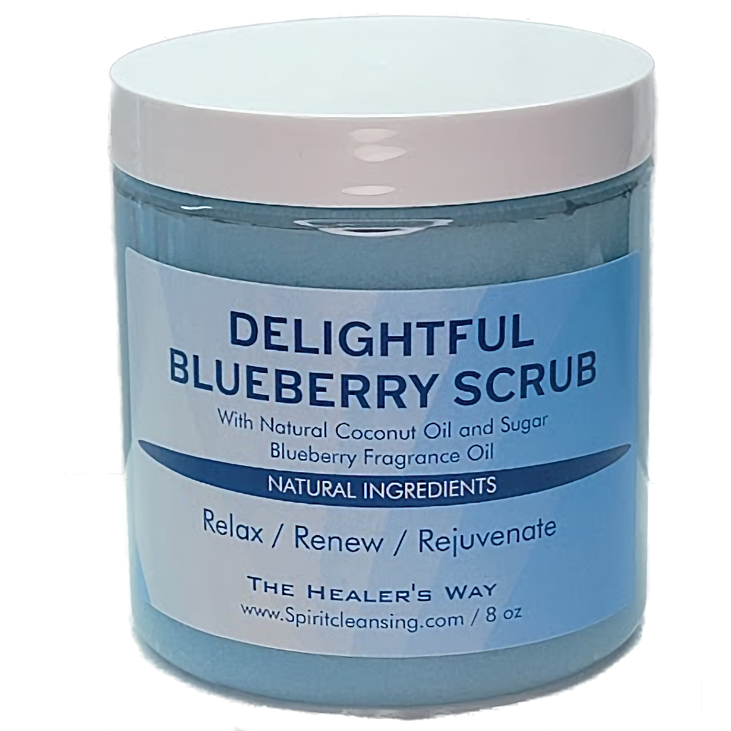 Delightful Blueberry Sugar Scrub