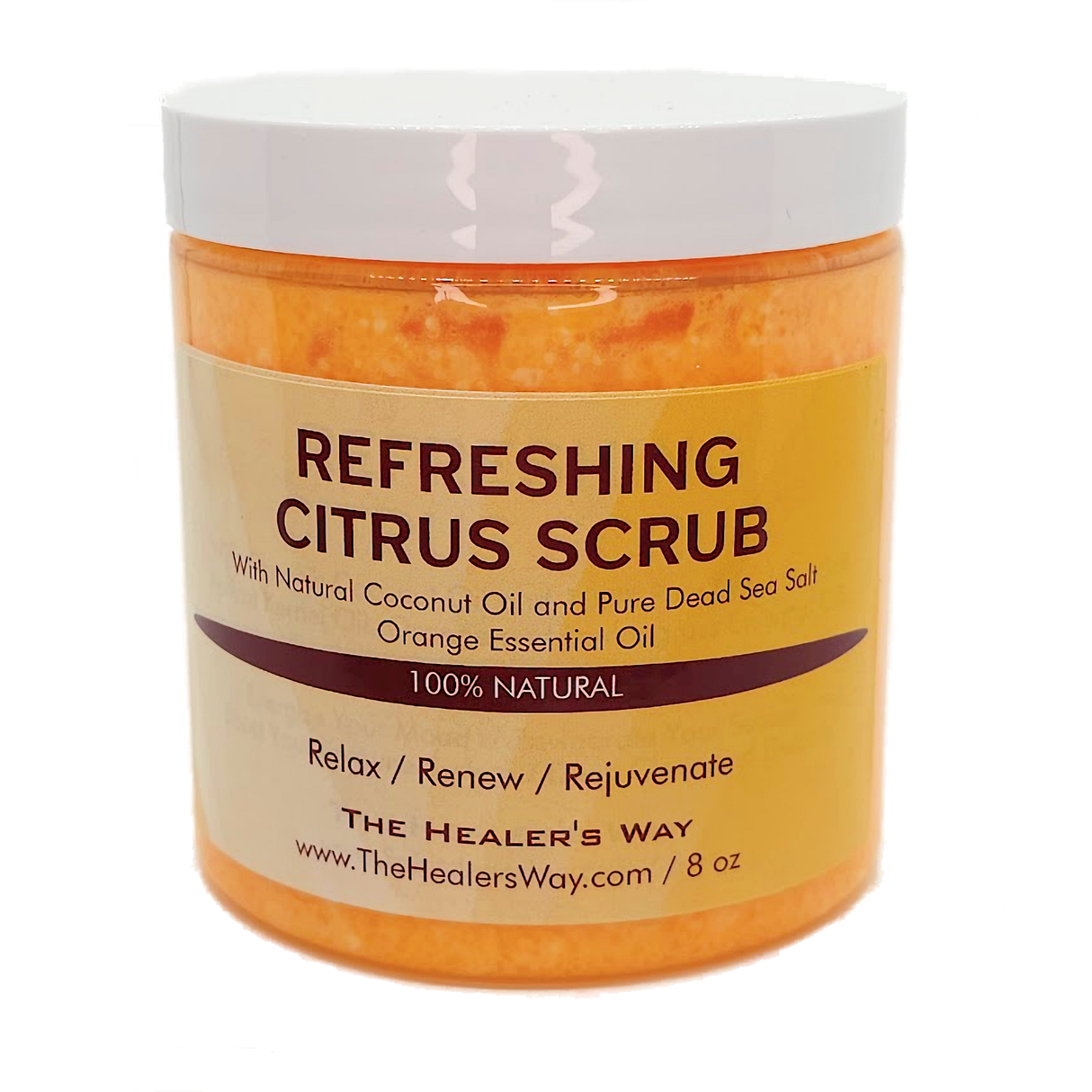 Refreshing Citrus Salt Scrub