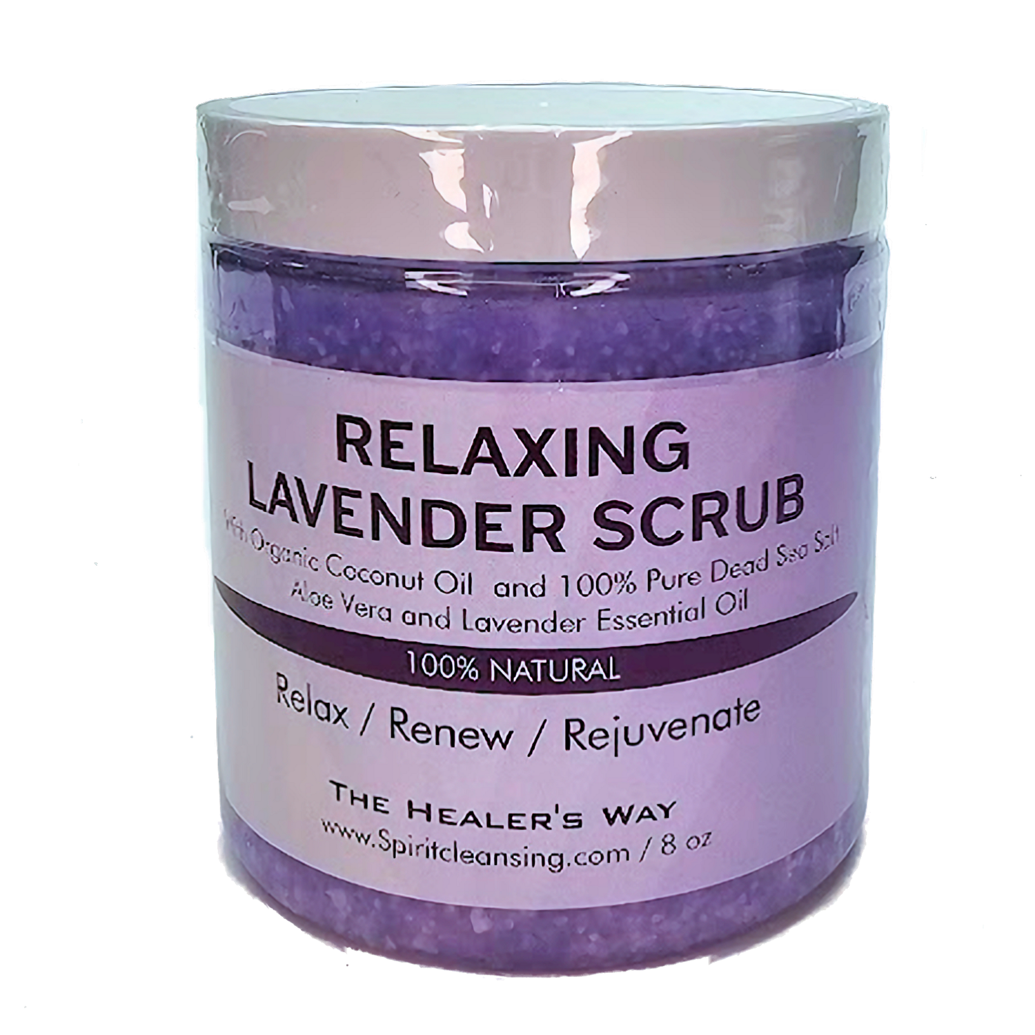 Relaxing Lavender Salt Scrub