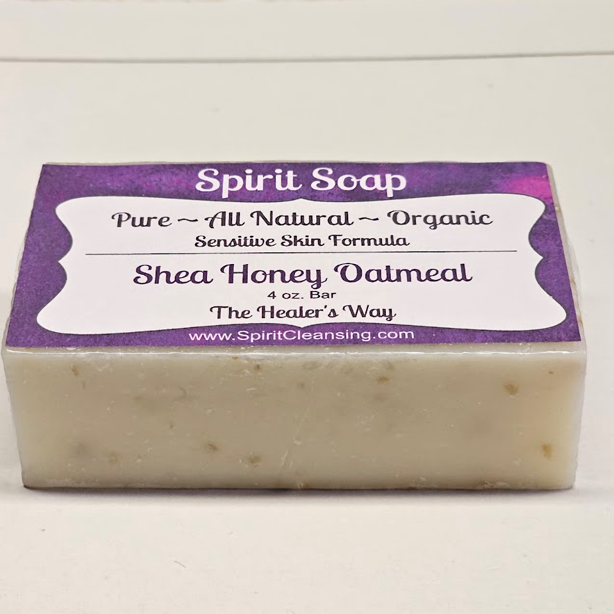 Organic Bar Soap- Shea Honey Oatmeal