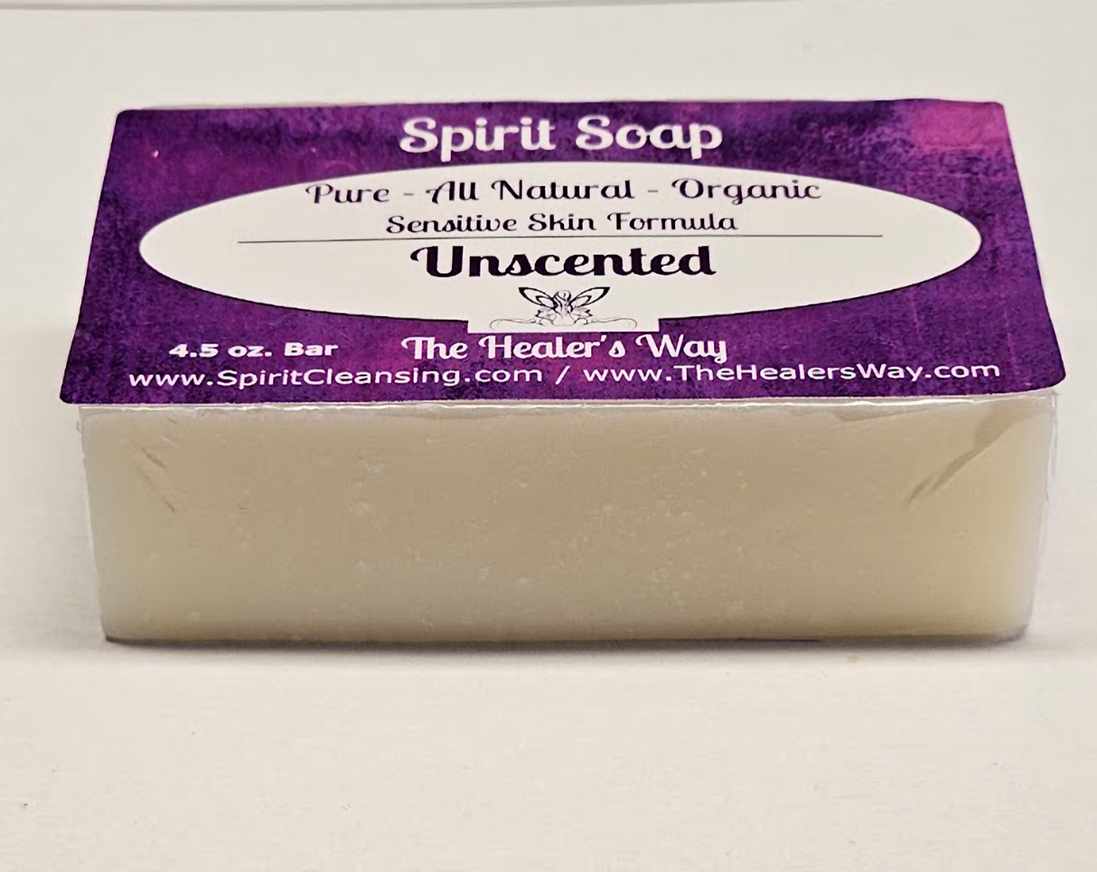 Organic Bar Soap- Unscented/Sensitive Skin